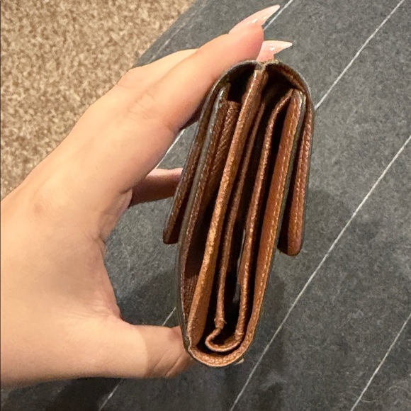 Louis Vuitton Monogram Canvas Wallet in Brown and Gold - Picture 5 of 7